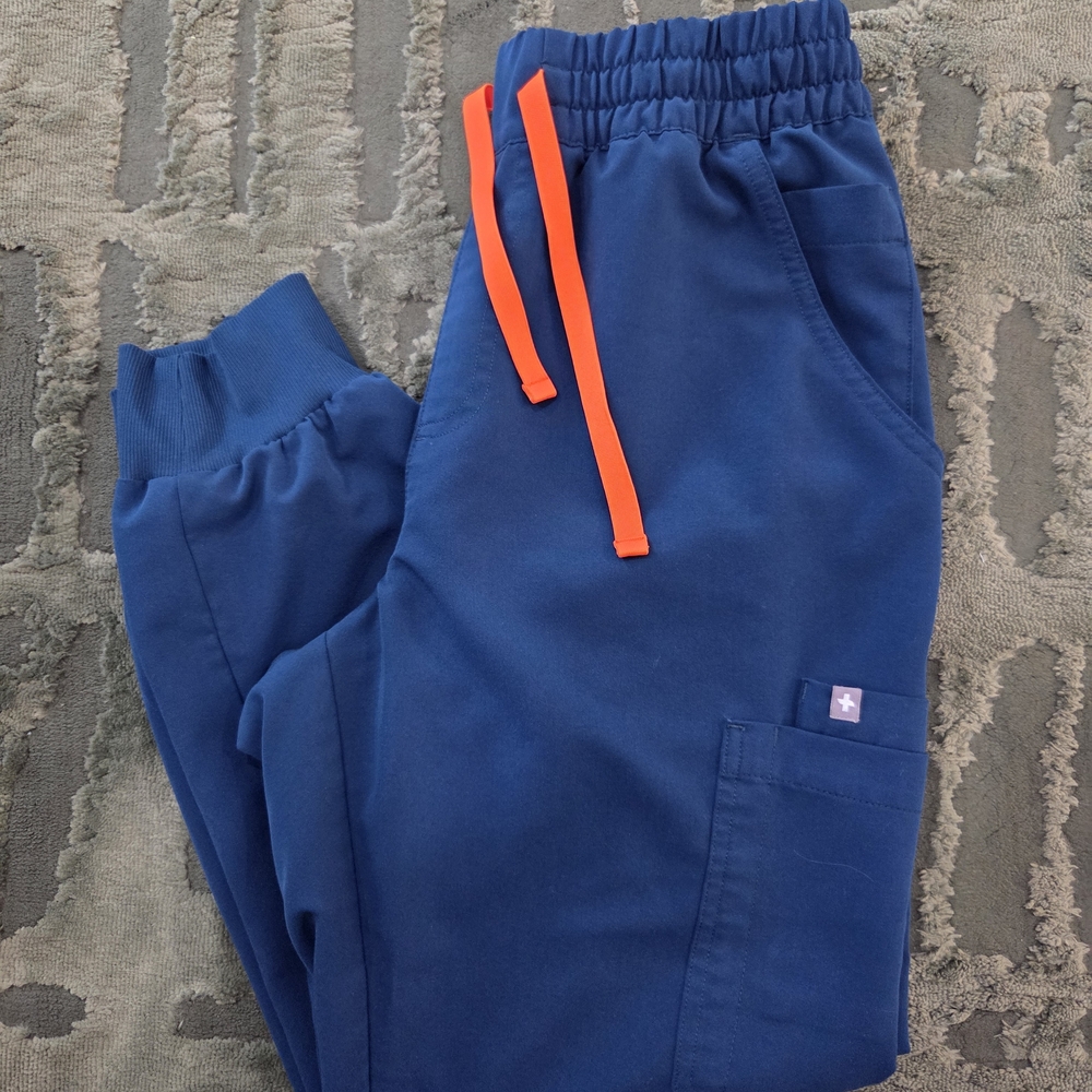 Figs Deep Reef Relaxed Fit High Waisted Jogger